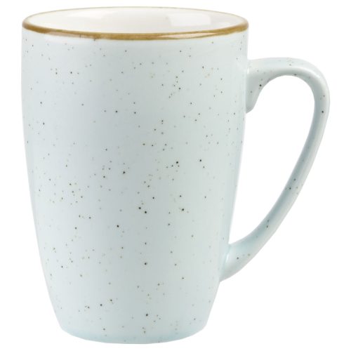 Churchill Becher Stonecast Duck Egg; 340 ml, 10.6x11 cm (ØxH); hellblau/braun; 12 Stück / Pack
