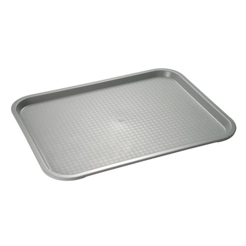 APS Tablett FAST FOOD, Polypropylen; 45x35.5x2.5 cm (LxBxH); grau; rechteckig