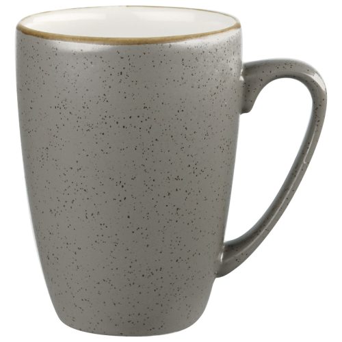 Churchill Becher Stonecast Peppercorn; 10.6x11 cm (ØxH); grau/braun; 12 Stück / Pack