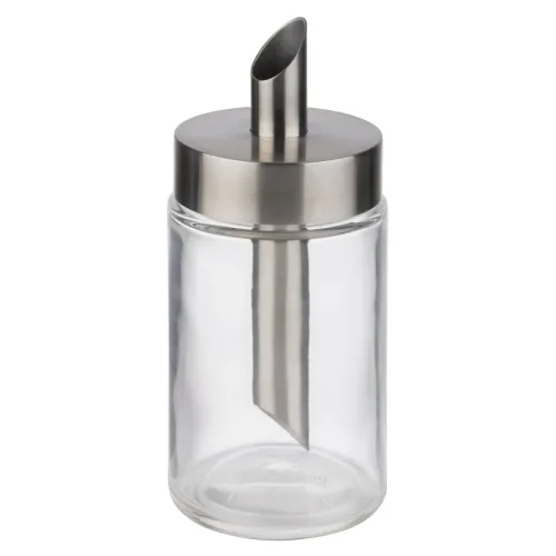 APS Zuckerdosierer; 200 ml, 6x14.5 cm (ØxH); edelstahl/transparent; rund
