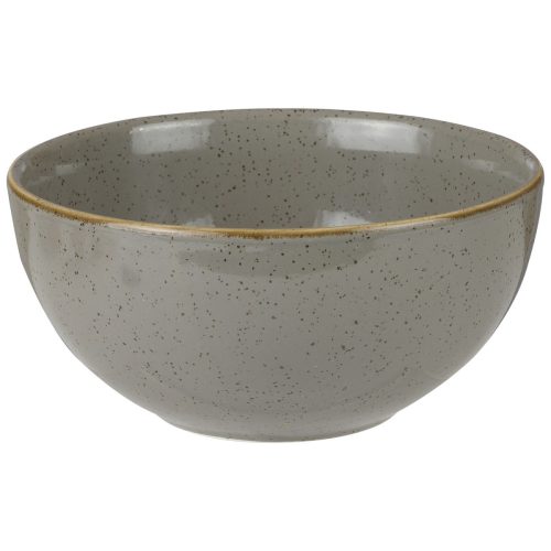 Churchill Suppentasse Stonecast Peppercorn; 470 ml, 13.2x6.3 cm (ØxH); grau/braun; rund; 12 Stück / Pack