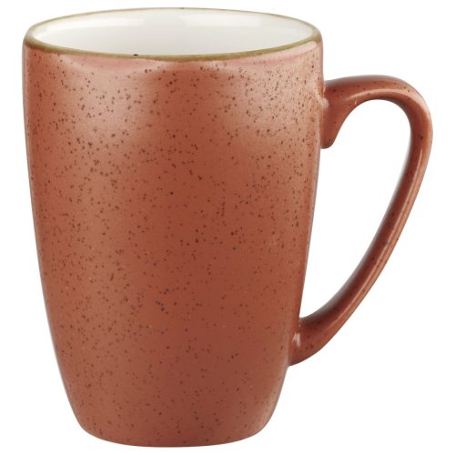 Churchill Becher Stonecast Orange; 10.6x11 cm (ØxH); orange/braun; 12 Stück / Pack