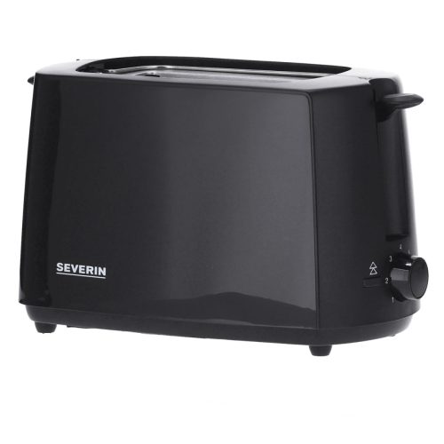 Severin, Severin Toaster "AT 2287 Schwarz" 700 W Lieferung mit passendem CH-Fixadapter
