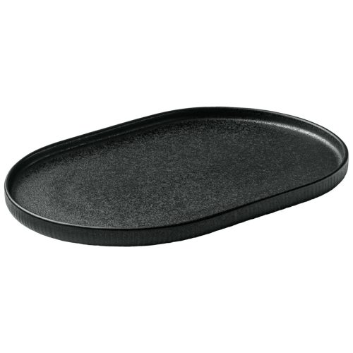 Playground Platte Nara Relief; 30x20x2.4 cm (LxBxH); schwarz; 6 Stück / Pack
