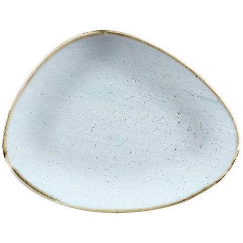 Churchill Chefs Platte Stonecast Duck Egg dreieckig; 26.5x20.5 cm (LxB); hellblau/braun; dreieckig; 12 Stück / Pack