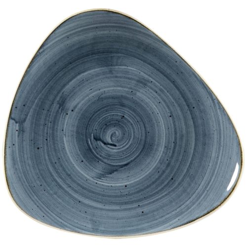 Churchill Teller flach Stonecast Blueberry dreieckig; 31.1x31.1 cm (LxB); blau/braun; dreieckig; 6 Stück / Pack