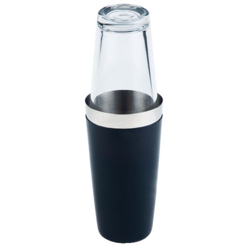APS Boston Shaker Sunrise; 700 ml, 9x30 cm (ØxH); schwarz