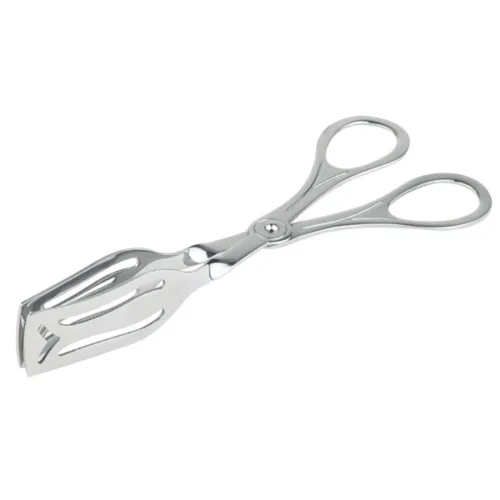 APS Gebäckzange; 19.5x7.5x3 cm (LxBxH); silber