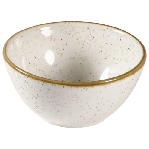 Churchill Snack Schale Stonecast Barley White; 400 ml, 13 cm (Ø); weiss/braun; rund; 12 Stück / Pack