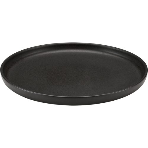 Playground Teller flach Elements; 28x3 cm (ØxH); schwarz; rund; 6 Stück / Pack