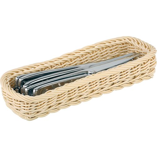 APS Besteck-Korb Economic rechteckig; 27x10x5 cm (LxBxH); beige