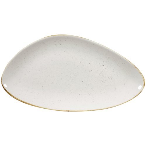 Churchill Chefs Platte Stonecast Barley White dreieckig; 18.8x35.5x18.8 cm (LxBxH); weiss/braun; dreieckig; 6 Stück / Pack