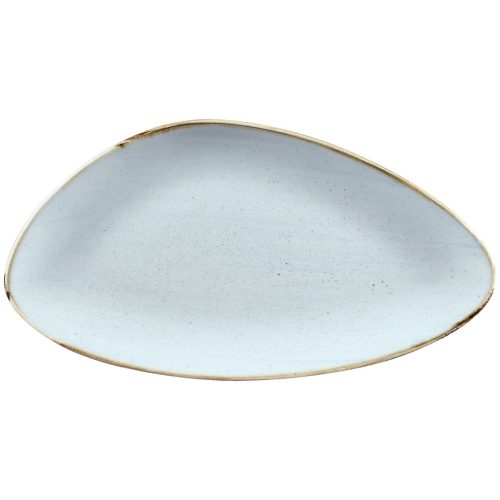 Churchill Chefs Platte Stonecast Duck Egg dreieckig; 35.5x18.8 cm (LxB); hellblau/braun; dreieckig; 6 Stück / Pack