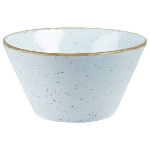 Churchill Bowl Stonecast Duck Egg Snack; 340 ml, 12.1x6.5 cm (ØxH); hellblau/braun; rund; 12 Stück / Pack