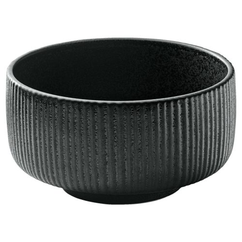 Playground Schüssel Nara Relief; 880 ml, 15x7.8 cm (ØxH); schwarz; 6 Stück / Pack
