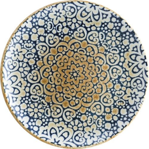 Bonna Teller flach Alhambra; 30 cm (Ø); blau/weiss/braun; rund; 6 Stück / Pack