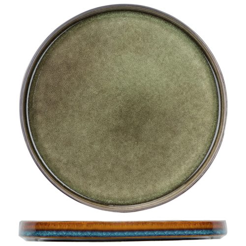 Cosy & Trendy Dessertteller Quintana; 22 cm (Ø); grün; rund; 6 Stück / Pack