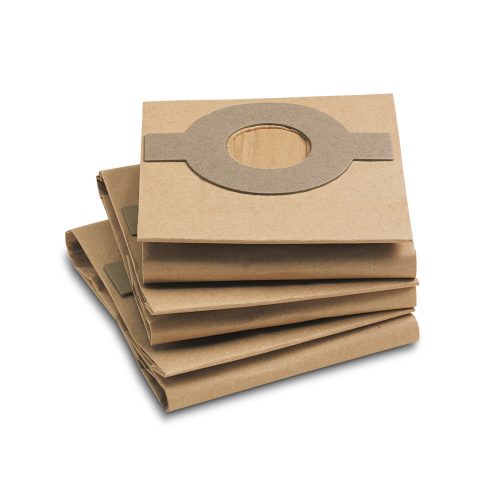 Kärcher, Kärcher Papierfiltertüte – Staubsaugerbeutel/Staubbeutel – braun