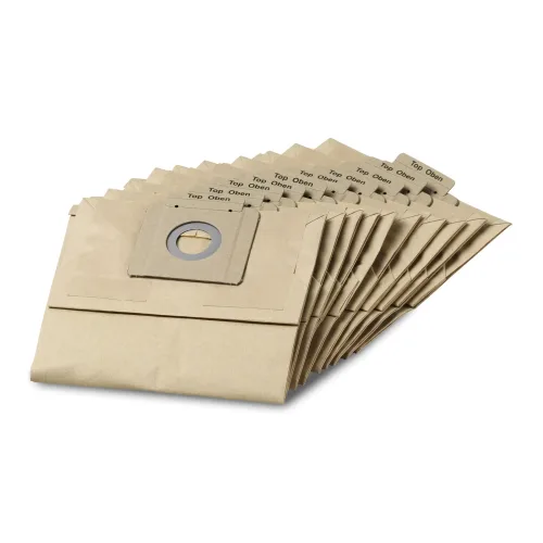 Kärcher, Kärcher Staubsaugerbeutel für T12/1 Braun 10 Stück