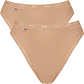 Sloggi, sloggi Tai-Slip "Basic+" perfekter Sitz, Baumwollmix, elastisch, weiche Nähte