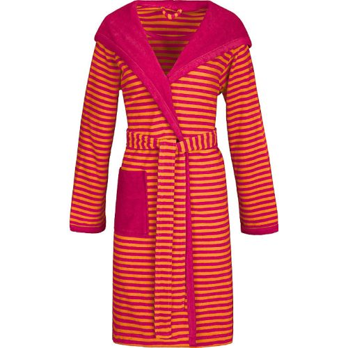 undefined, ESPRIT Leichtfrottier Damen-Bademantel Striped Hoody mit Kapuze