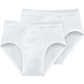 Schiesser, Schiesser Slip "Essentials" 2er-Pack, mit komfortablem Softbund