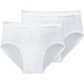 Schiesser, Schiesser Slip "Essentials" 2er-Pack, mit komfortablem Softbund