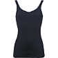 mey, Mey Tanktop "Noblesse" schmale Passform, breite Träger, tiefer V-Ausschnitt