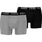 Puma, PUMA 2-Pack Everyday Basic Herren Boxershort Grau, Herren, Größe: XL