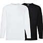 Fruit of the Loom, Fruit of the Loom Langarmshirt Packung, 2 Stk. aus reiner Baumwolle, 2-er Pack