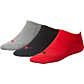 Puma, Puma - Socken  3er Pack Stretch-Sneaker Plain 3P, für Herren, Mediumgrau, Größe 39-42