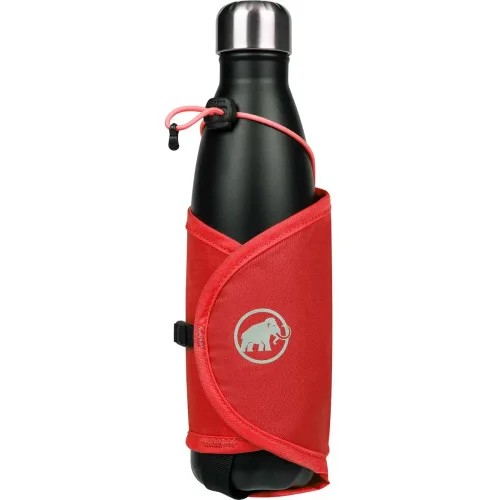 MAMMUT, Mammut Erfrischung immer griffbereit Lithium Add-on Bottle Holder Rot one size