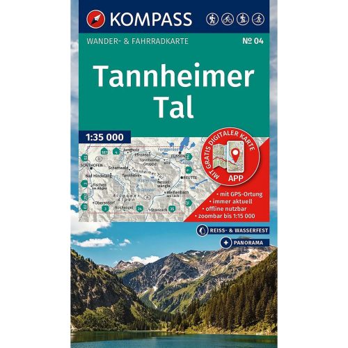 Kompass Verlag WK 04 Tannheimer Tal