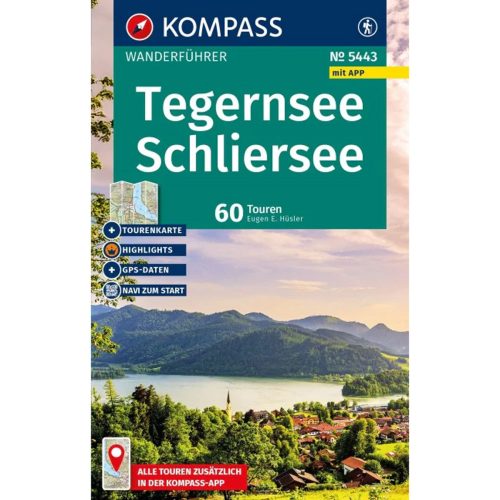 Kompass Verlag Tegernsee, Schliersee 5443 Wanderführer