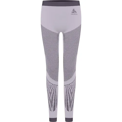 Odlo, Odlo Performance Warm Base Layer Tights für Kinder - Skilanglauf, Ski & Snow - lila, 116/128
