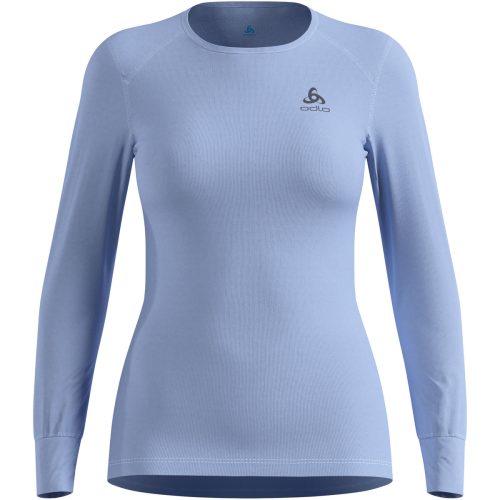 Odlo, Odlo Active Warm Base Layer Shirt für Damen - Wandern, Ski & Snow - blau, M