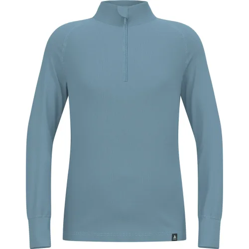Odlo, Odlo Active Warm Base Layer Half-Zip für Kinder - Wandern, Ski & Snow - blau, 116