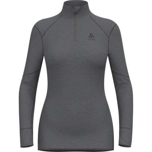 Odlo, Odlo Active X-Warm Base Layer Half-Zip für Damen - Ski & Snow - grau, L