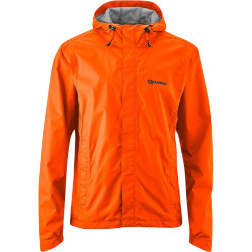 Gonso, Gonso Fahrradjacke "Save Light" Herren Regenjacke wind- und wasserdicht, Radjacke mit Kapuze