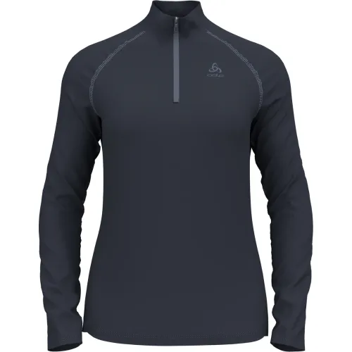 Odlo, Odlo Rigi Mid Layer Half-Zip für Damen - Wandern, Ski & Snow - grau, S