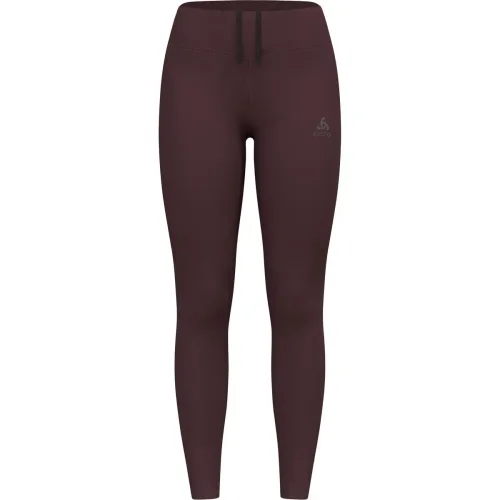 Odlo, Odlo Essential Warm Lauftights für Damen - Running - maron, XL
