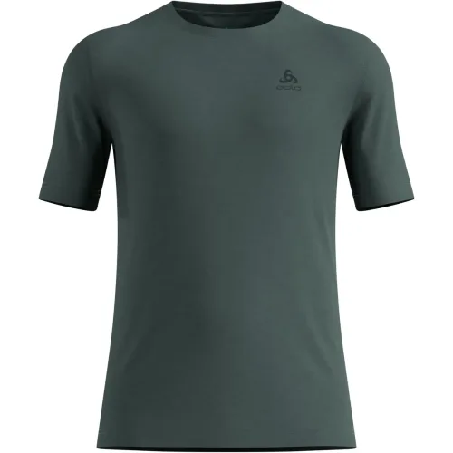 Odlo, ODLO Herren Shirt Merino 200 dunkelgrün | M