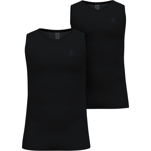 Odlo, Odlo Active Everyday 2-Pack Base Layer Tank für Herren - Wandern, Casual Comfort - schwarz, S