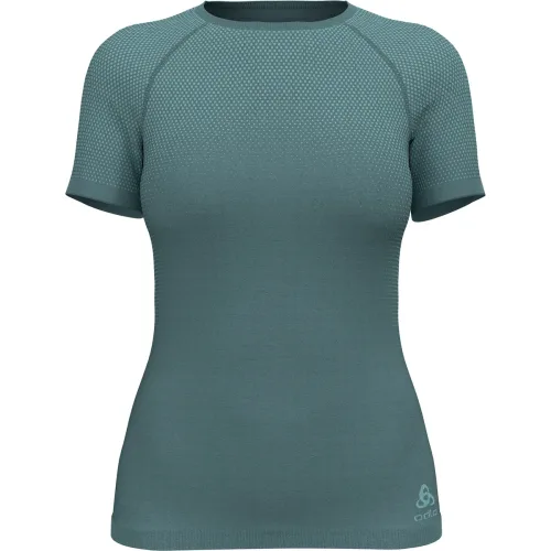 Odlo, Odlo Performance Light Base Layer T-Shirt für Damen - Radsport, Running - grün, S