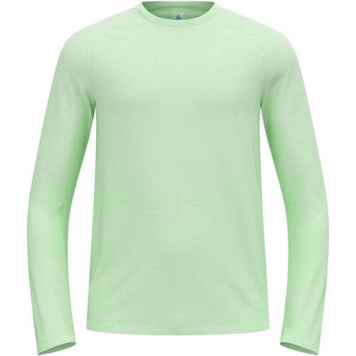 Odlo, Odlo Essential Seamless Langarm-Laufshirt für Herren - Training, Running - grün, M