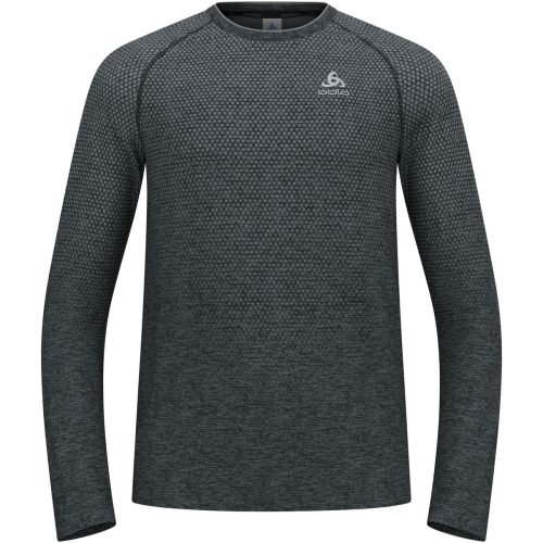 Odlo, Odlo Essential Seamless Langarm-Laufshirt für Herren - Training, Running - grün, S