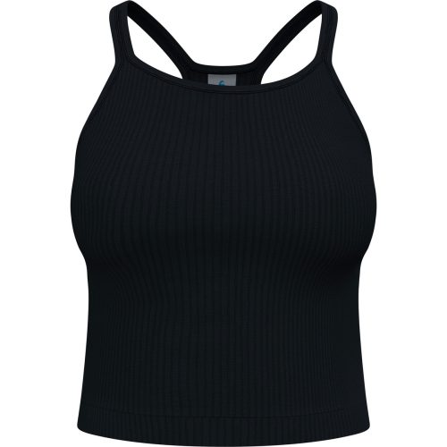 Odlo, Odlo Active 365 2-In-1 Seamless Lauf-Crop-Tank für Damen - Training, Running - schwarz, M