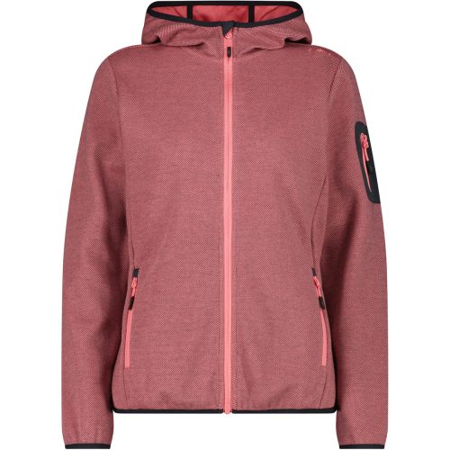 CMP, CMP Strickfleecejacke aus Polyester und Baumwolle, erhältlich in den Grössen 34 bis 50