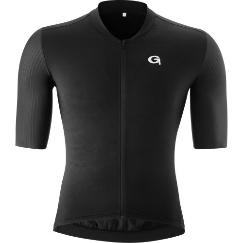 Gonso, Gonso Radtrikot "SITIVO Jersey Red M" Herren Fahrradtrikot kurzarm, atmungsaktives Trikot mit Rückentasche