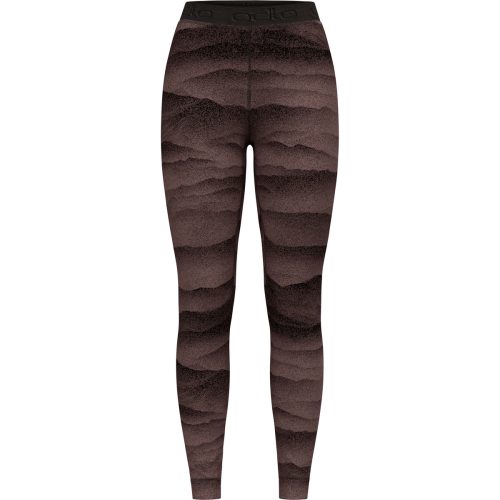 Odlo, Odlo Merino Ridgelines Base Layer Tights für Damen - Wandern, Ski & Snow - maron, M